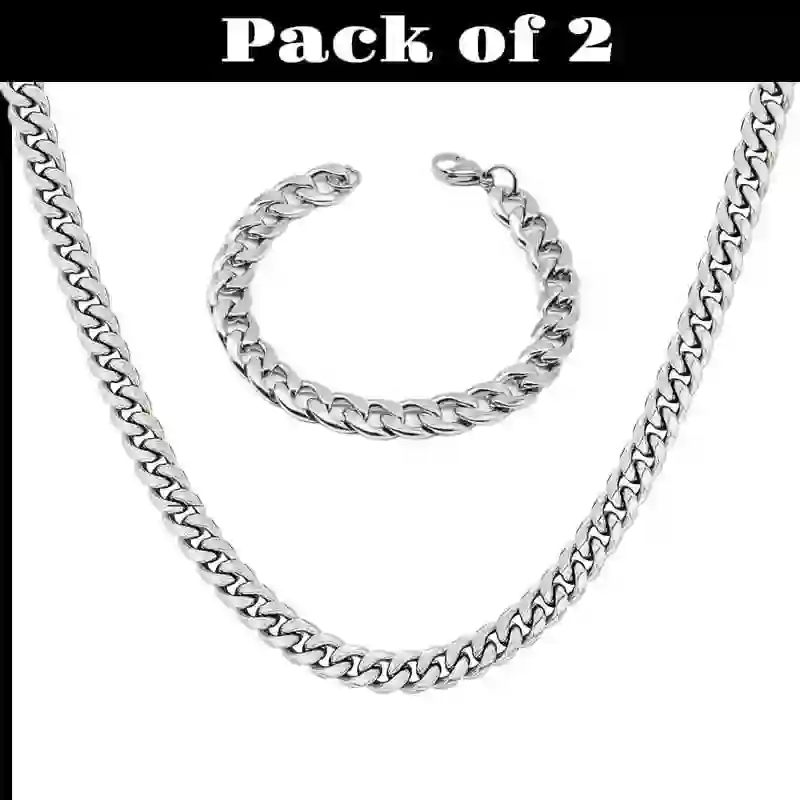 Men’s Chain & Bracelet Set