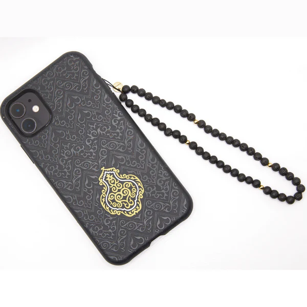Kiswa Inspired Black Prayer Beads | Elegant Tasbeeh