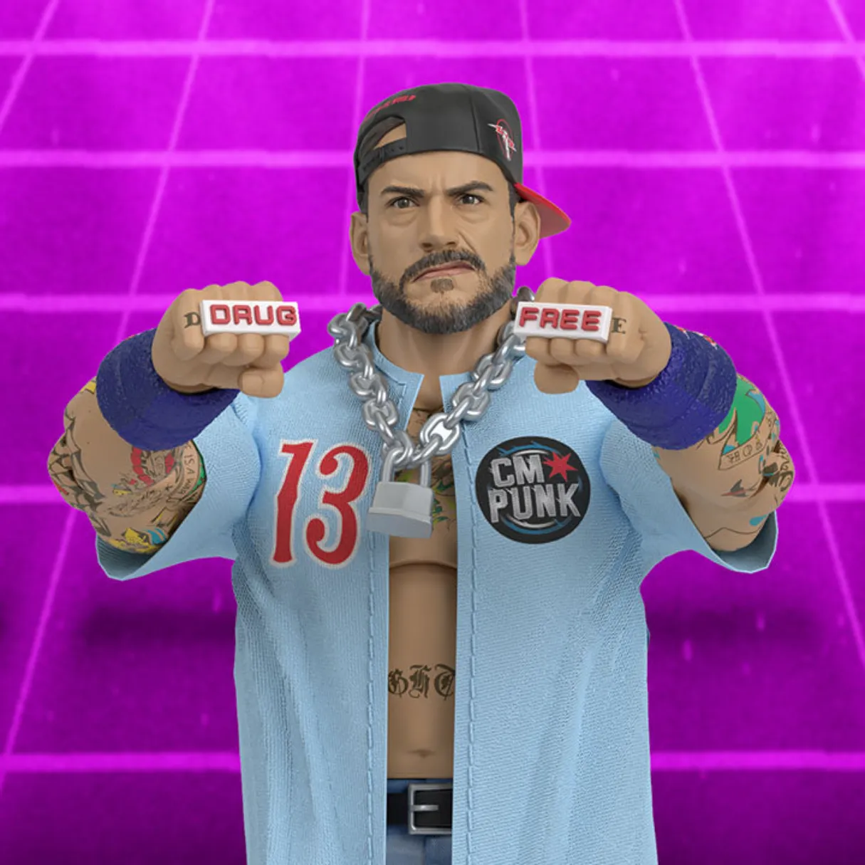 WWE CM Punk Punk Life Elite Action Figure