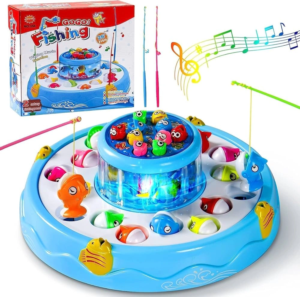 Fish Pond with Light Music