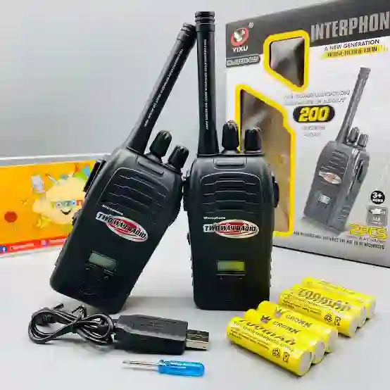 Walkie Talkie 200 Meter Range