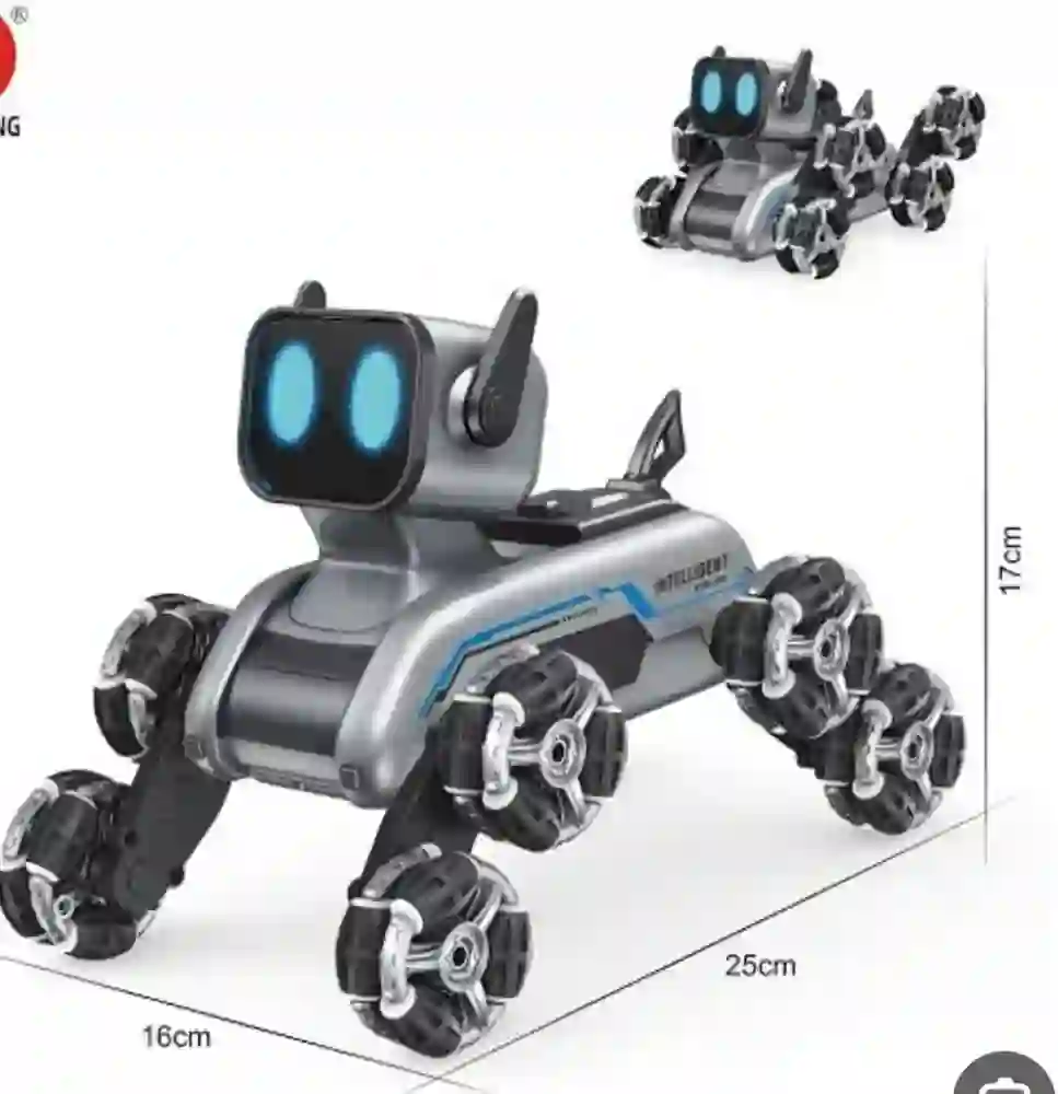 Rc Watch Robot Dog 8wheels