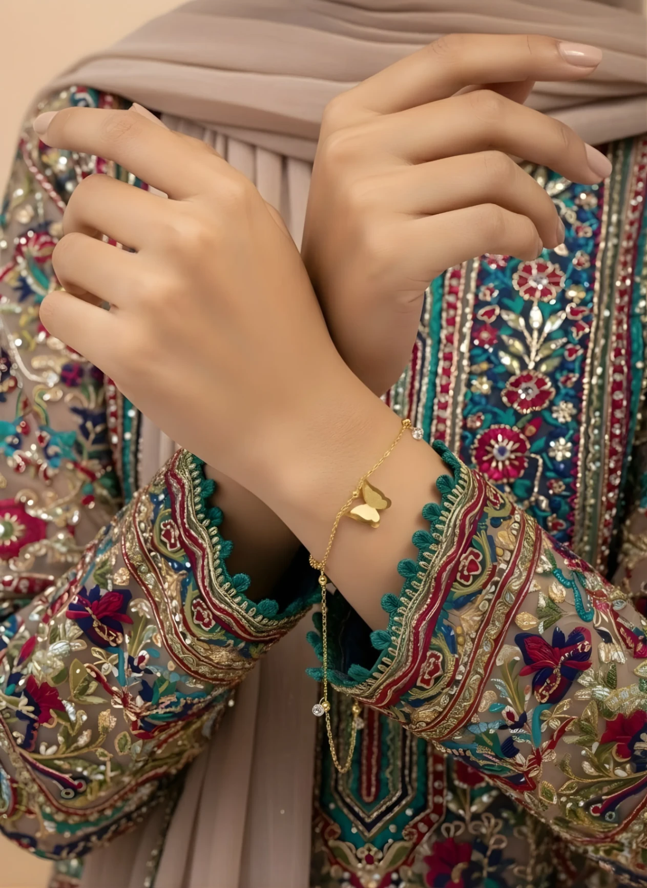The Mariposa Charm | Butterfly Filigree Bracelet