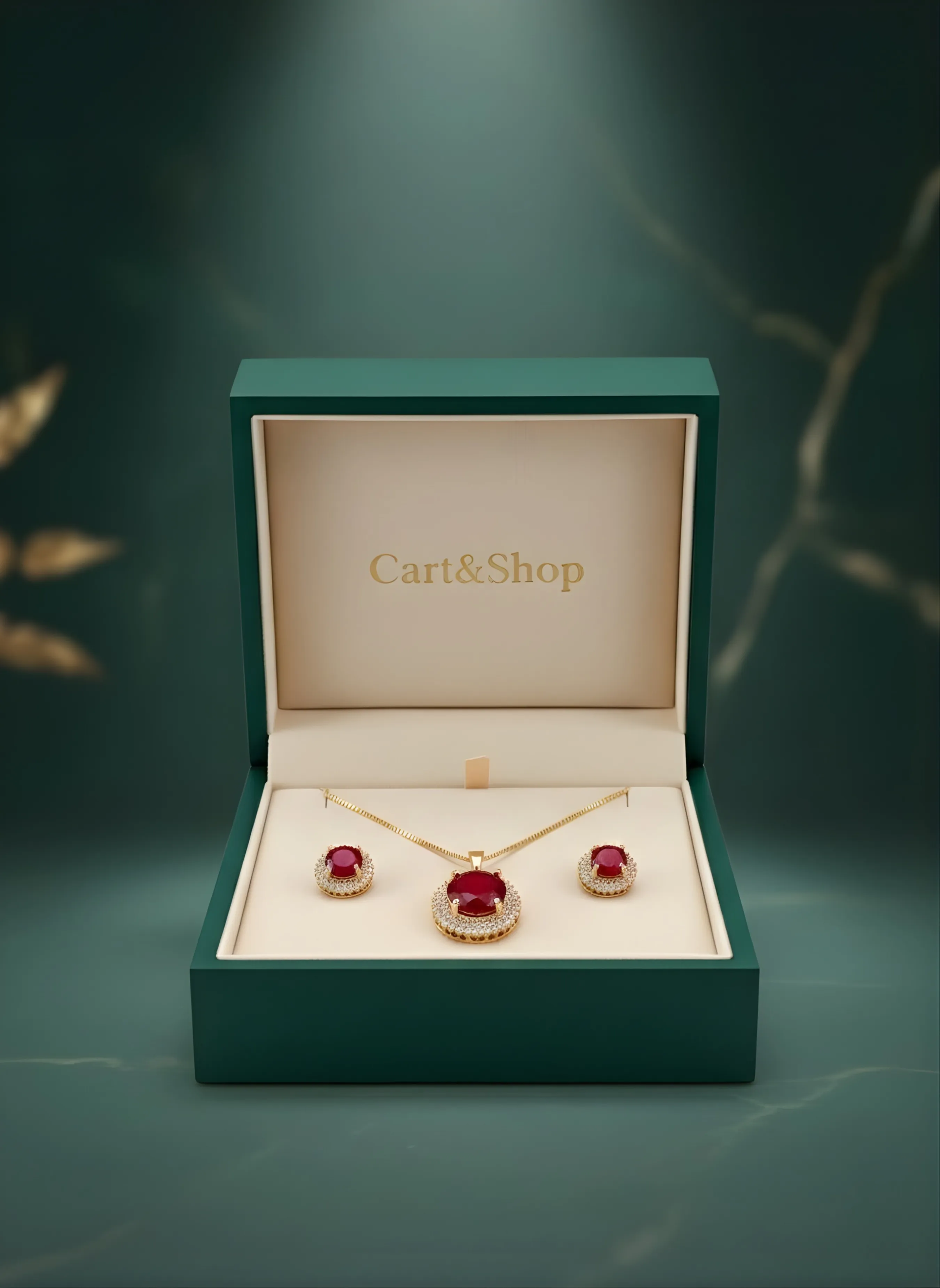 The Crimson Empress | Ruby-Red Majesty Collection
