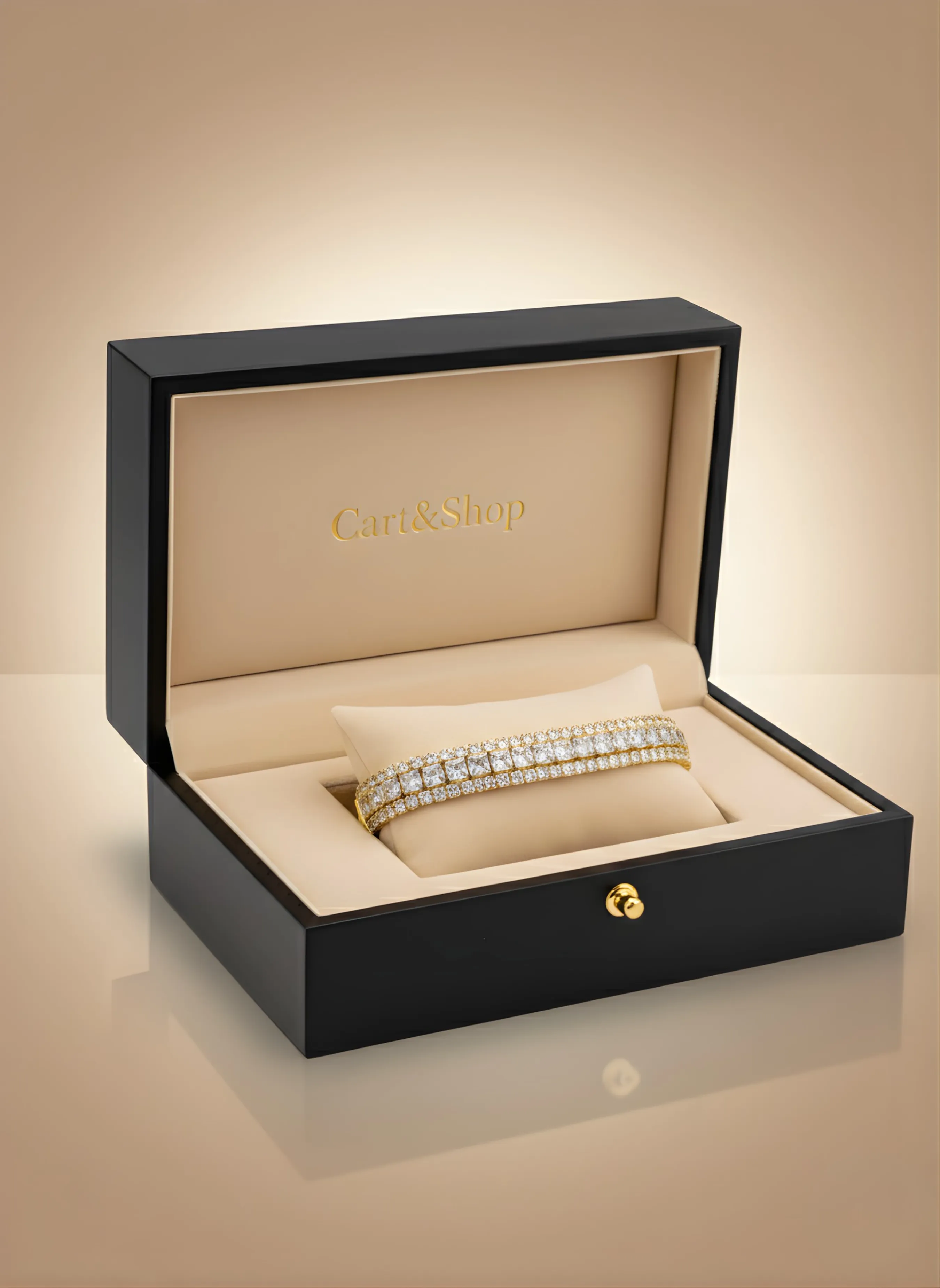 The Grand Eternity | Triple-Row Radiant Cut Tennis Bracelet