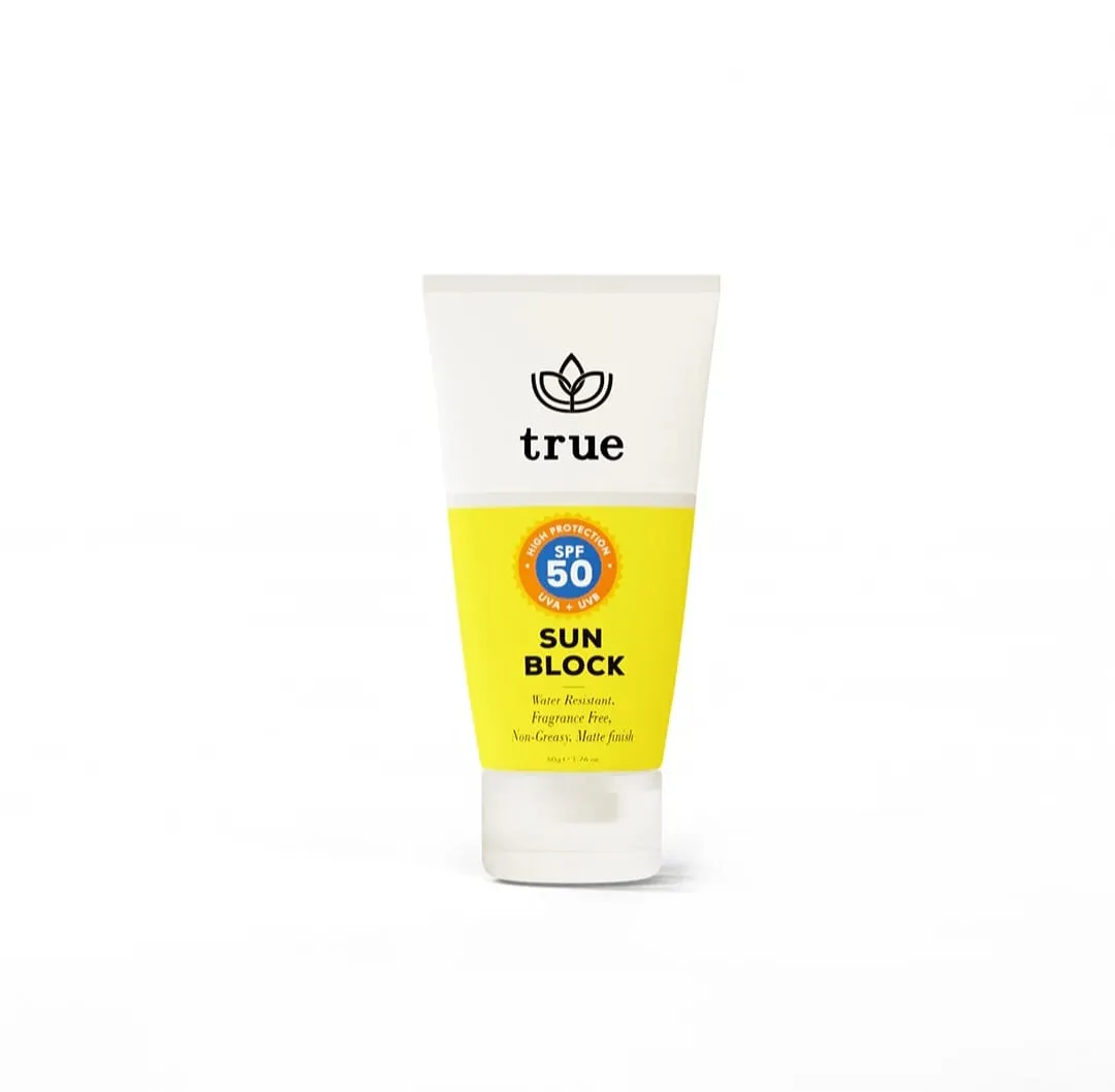 True SPF 50 Sun Block