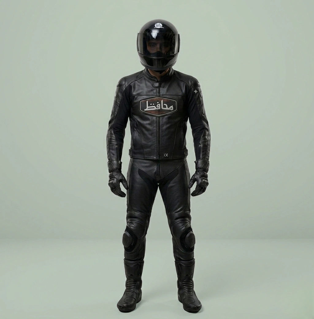 Muhafiz Black glossy Helmet ES-13 Duplicate