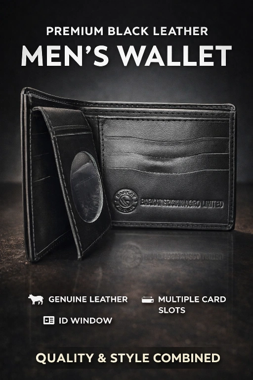 Men's leather wallet