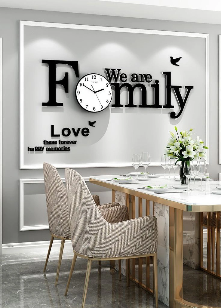 family wall clock