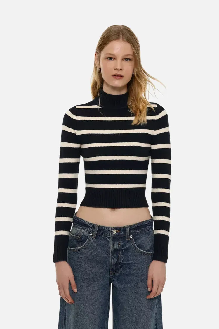 Wide Linen-Blend Trousers