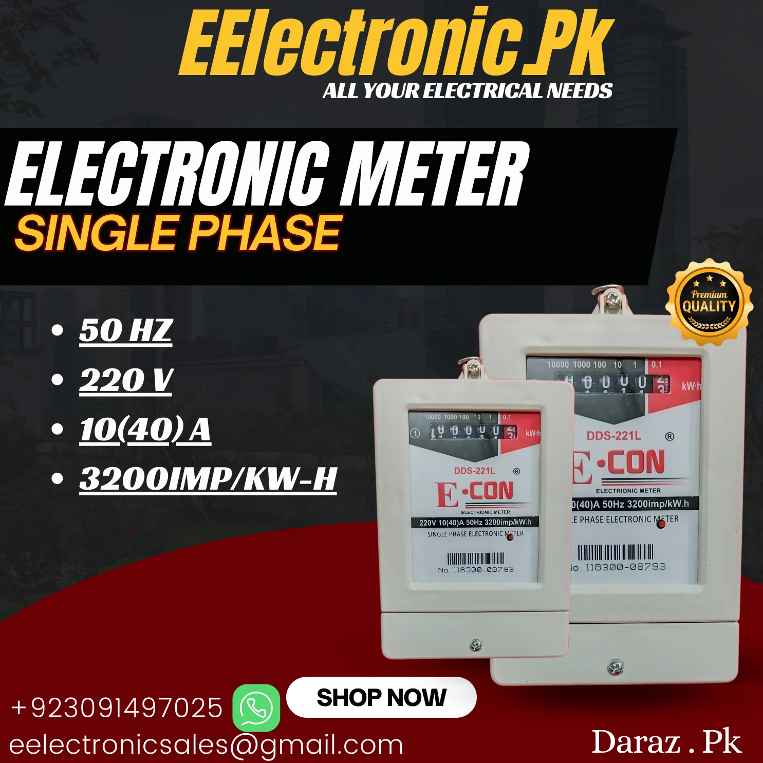Electronic Meter E.Con