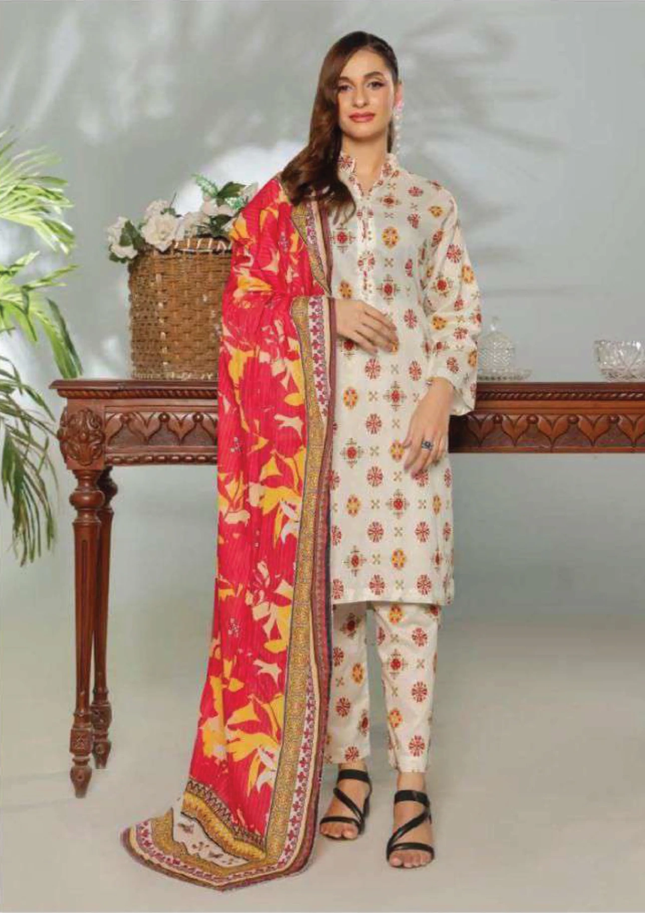 3pcs Allover Printed (VA#0040)