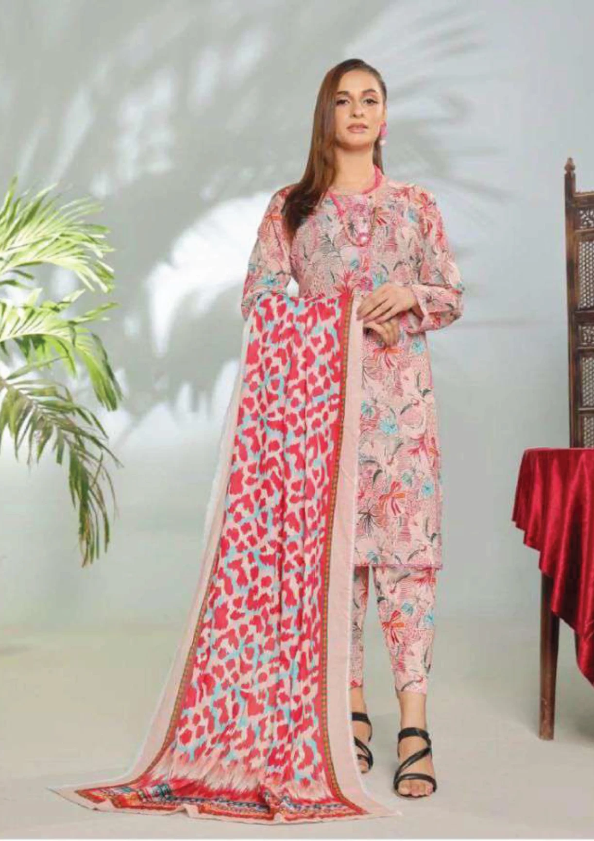 3pcs Allover Printed (VA#0038)