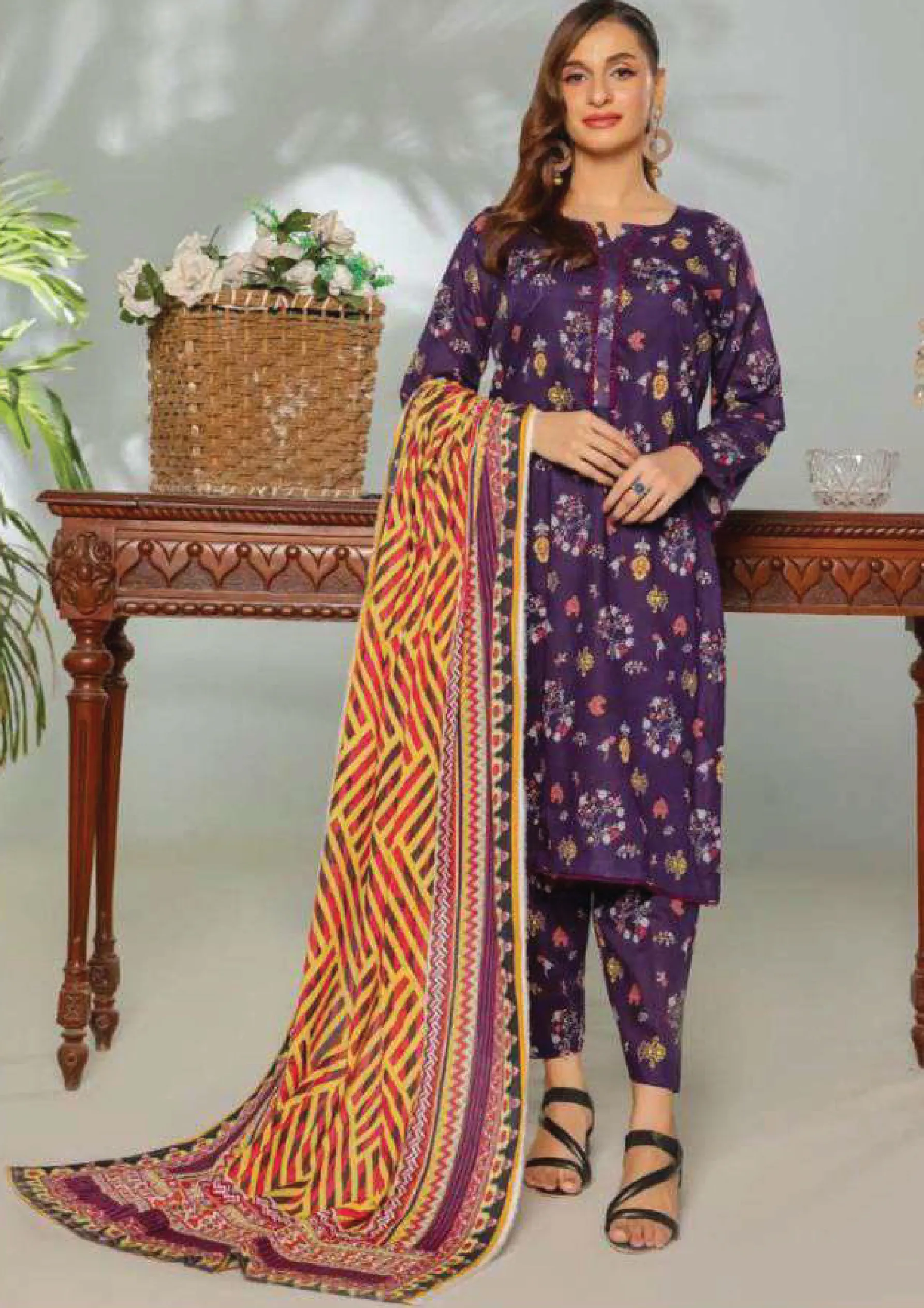 3pcs Allover Printed (VA#0039)