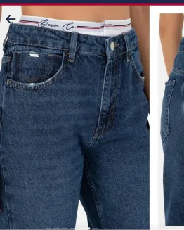 Women's Dark Blue Jeans