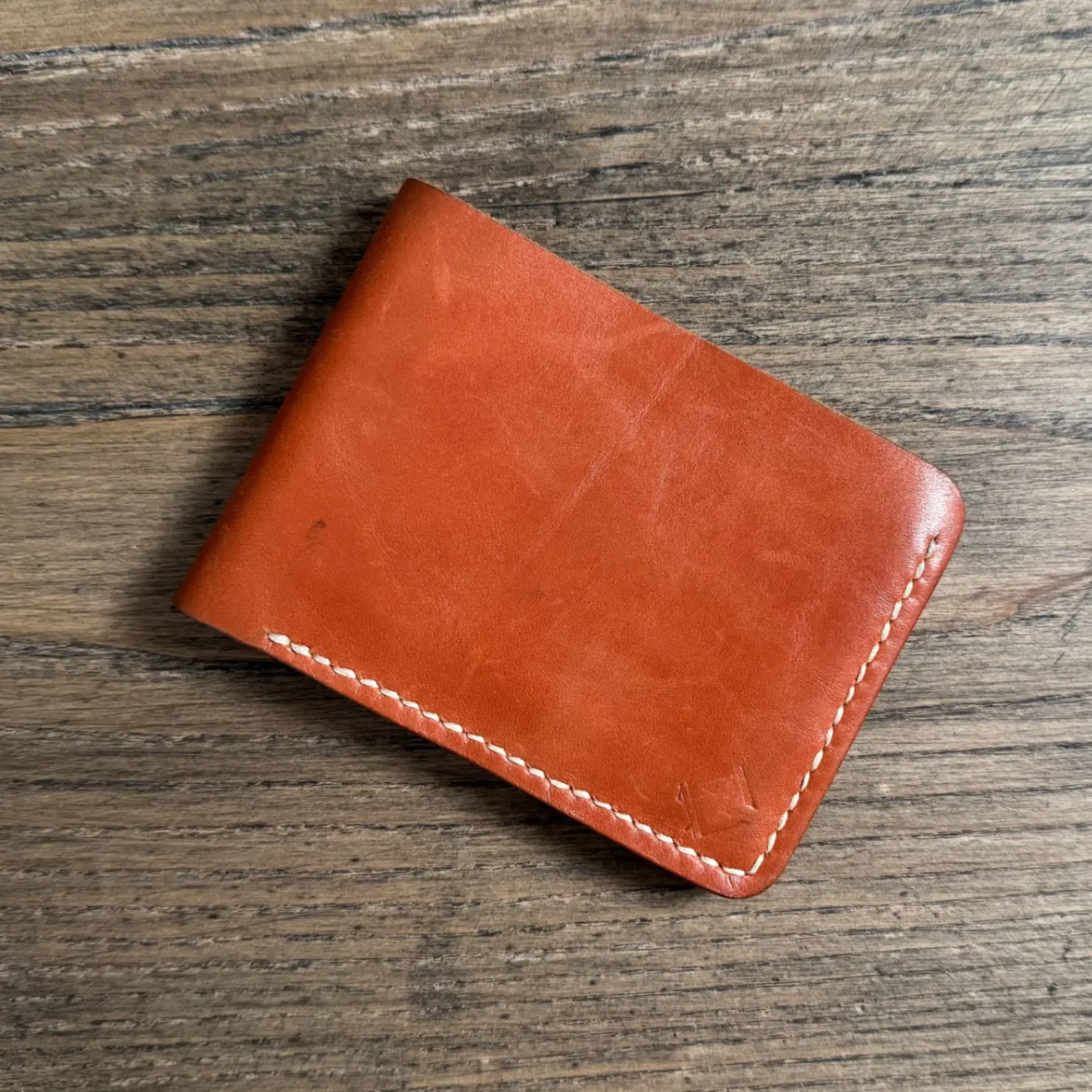 No. 22 bifold leather wallet