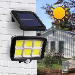 Solar wall light