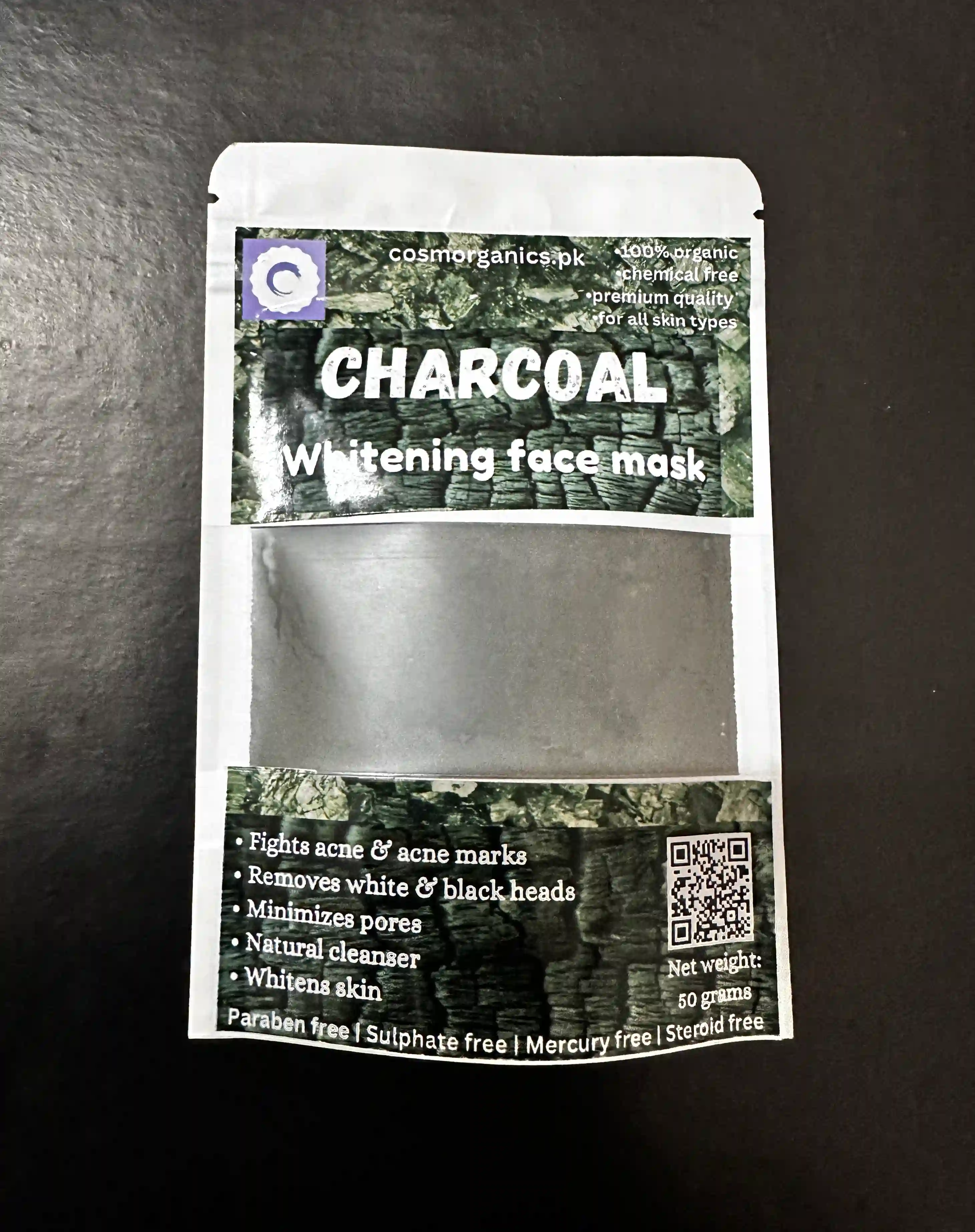 Charcoal Whitening Face Mask