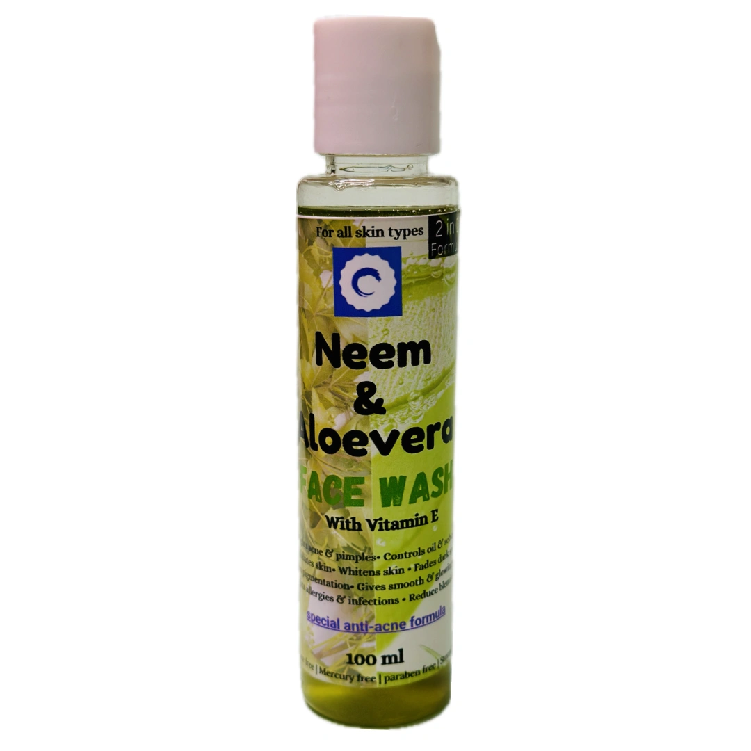 Neem & Aloevera Face Wash with Vitamin E 100ml