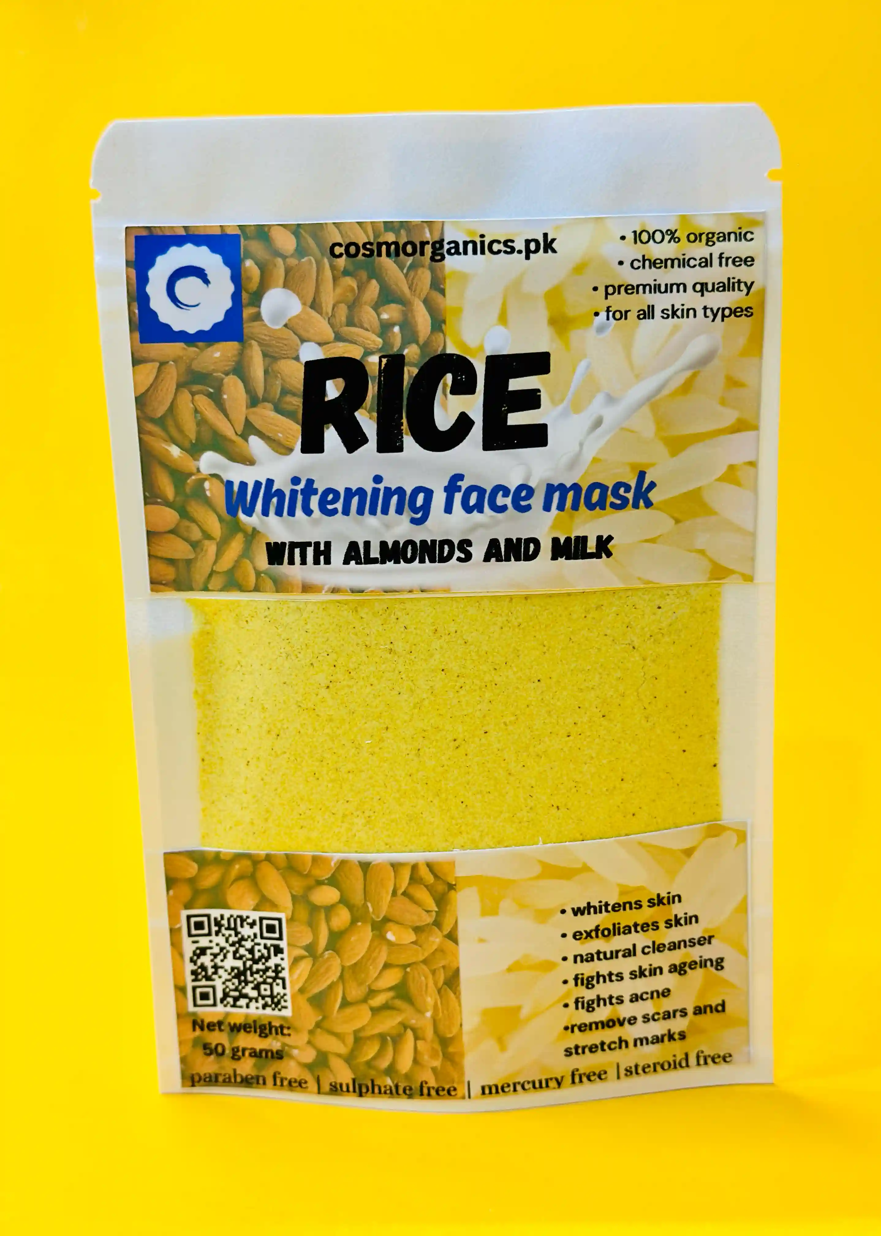Rice Whitening Face Mask