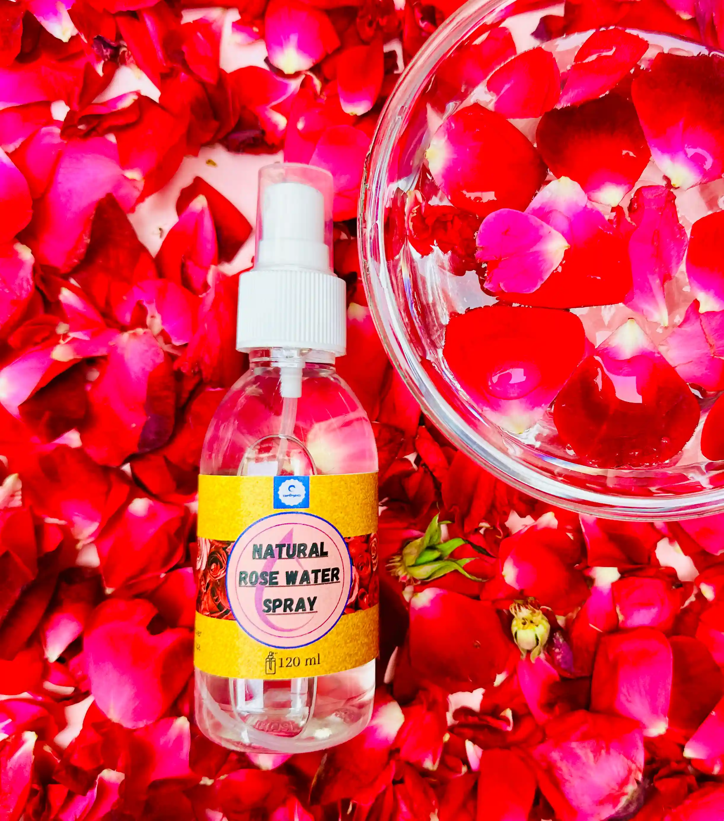 Natural Rose Water Spray 120ml
