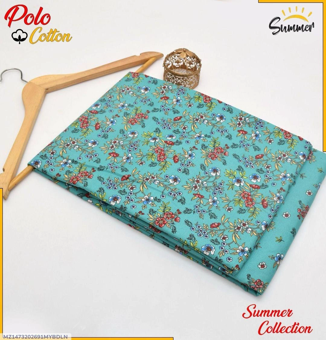 2 Pcs. Women's Unstitched Printed Suit
