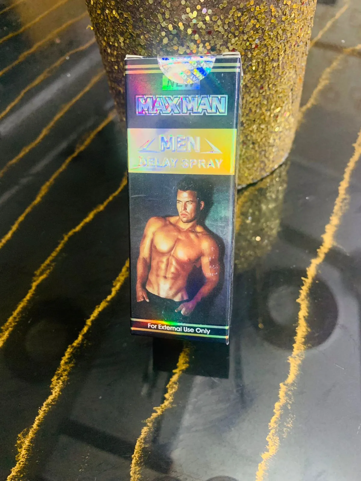 Maxman Delay Timing Spray Black Fahion