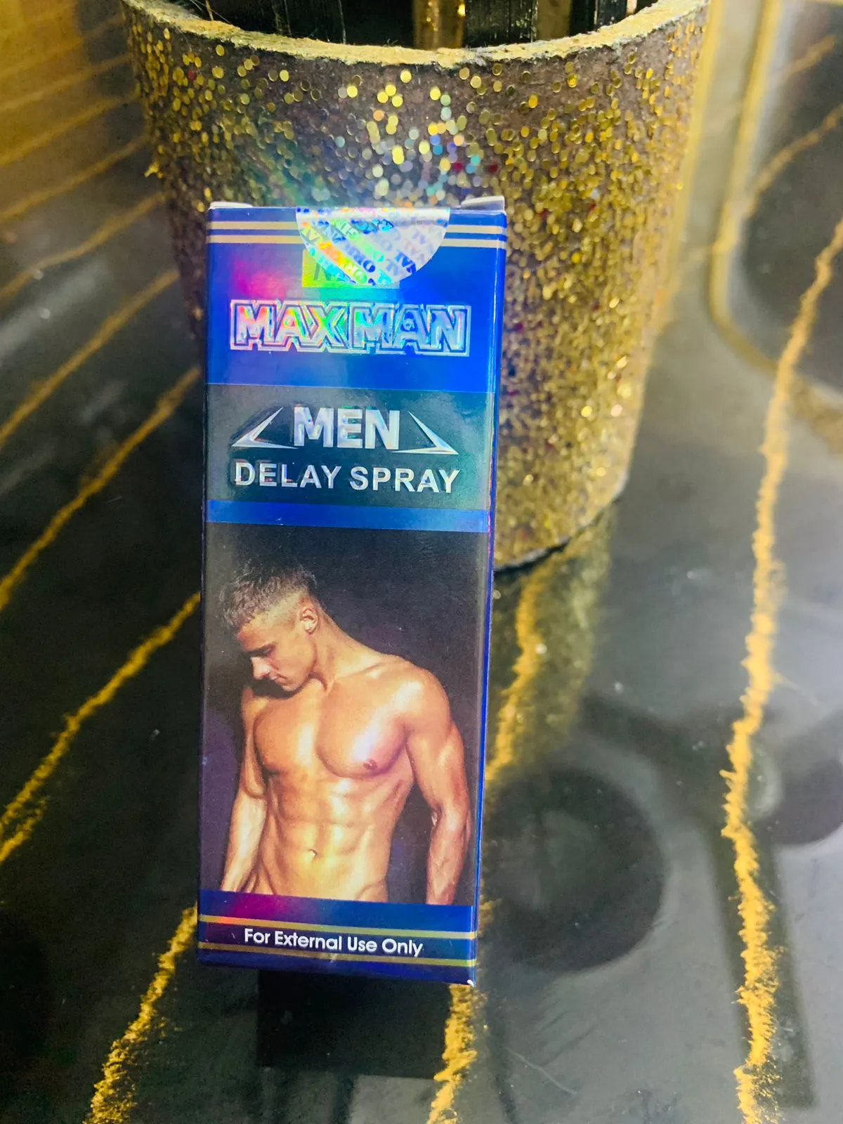 Maxman Delay Timing Spray Blue Fashion