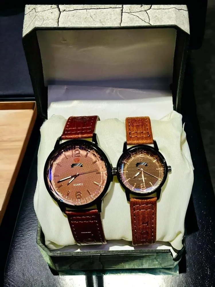 Couple Casual Analoque Watch