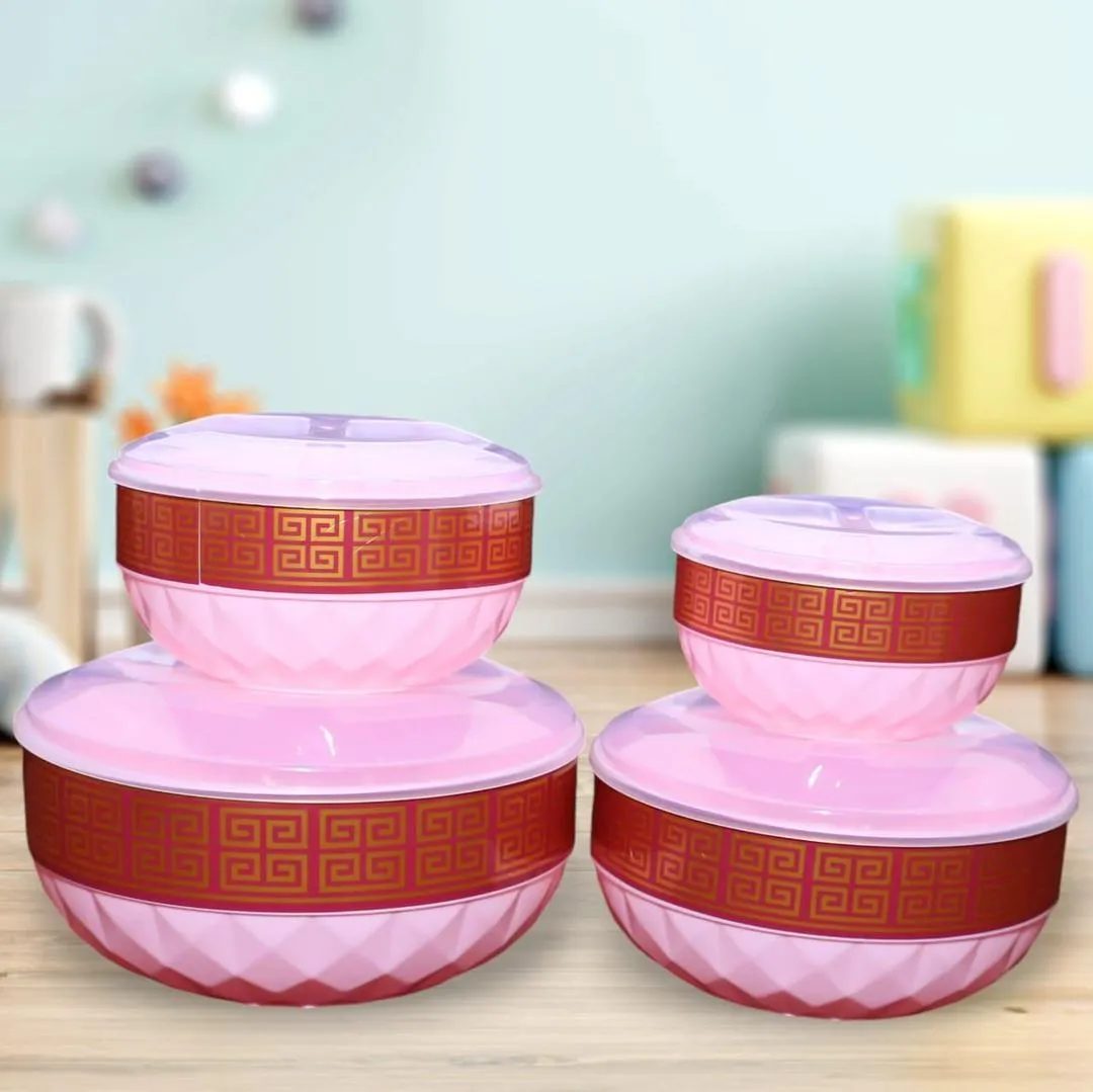 4In1 Splash Round Bowl Set