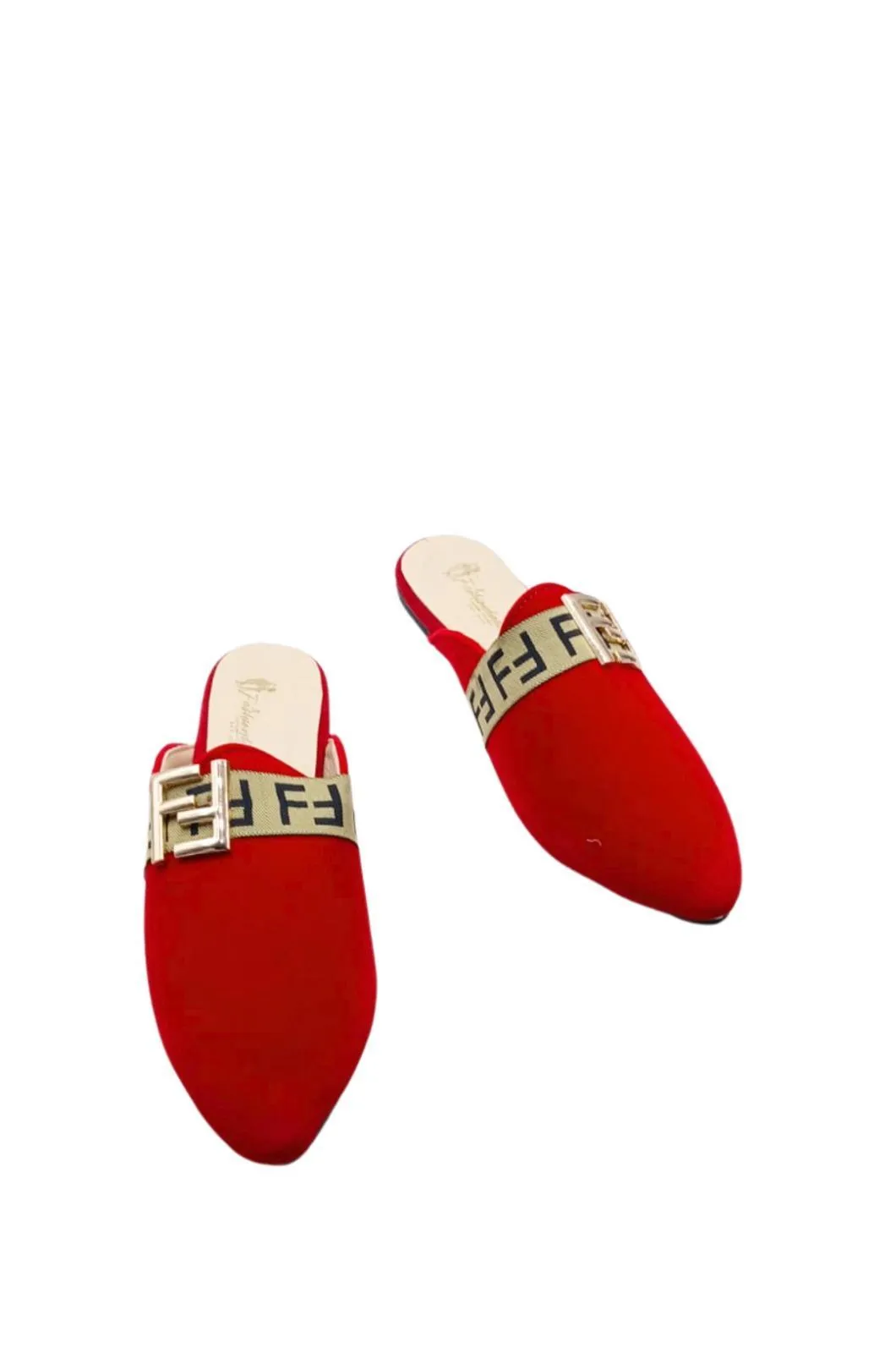 Women Rexine Semi Formal Mules