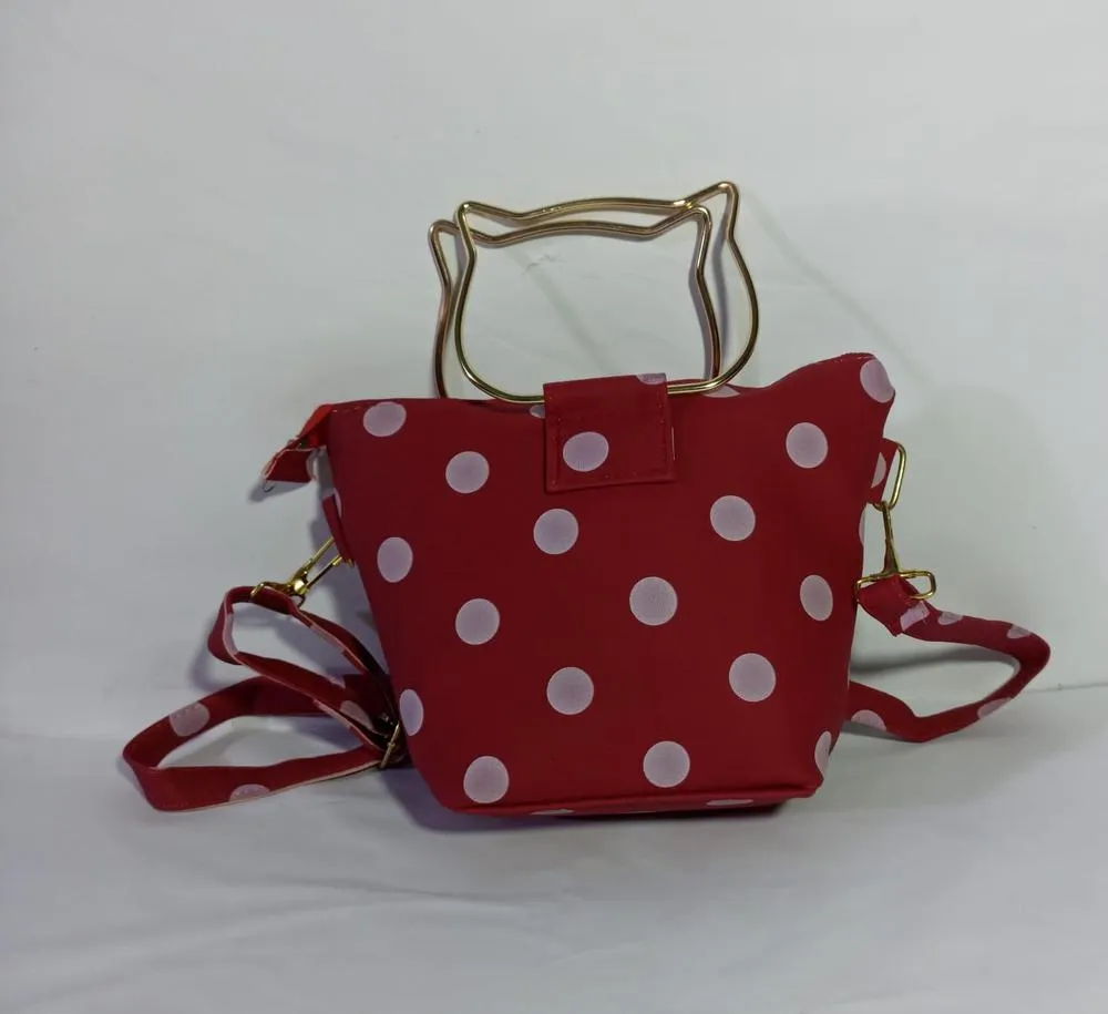 Girl's Rexine Casual Shoulder Bag
