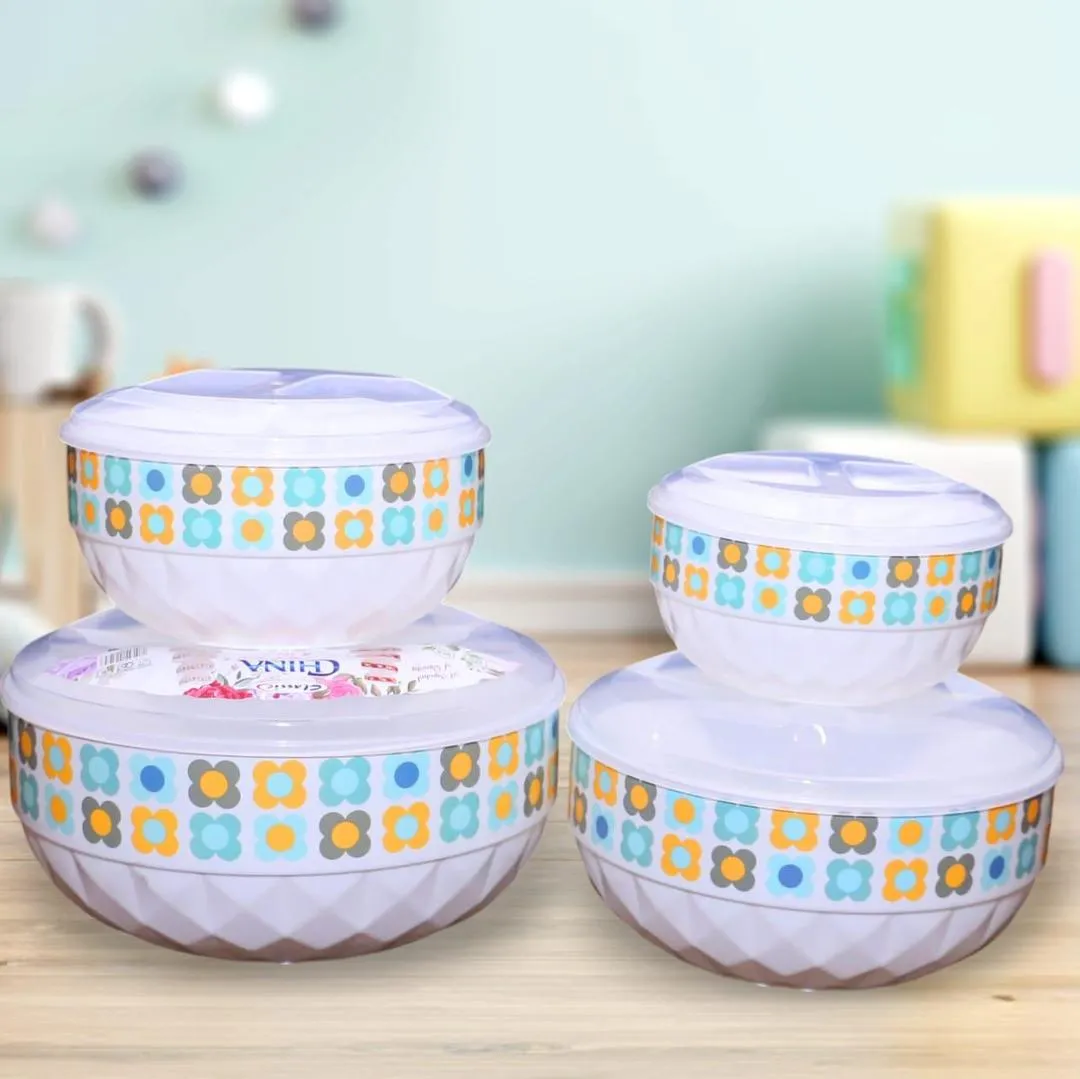 4 In 1 Splash Round Bowl Set
