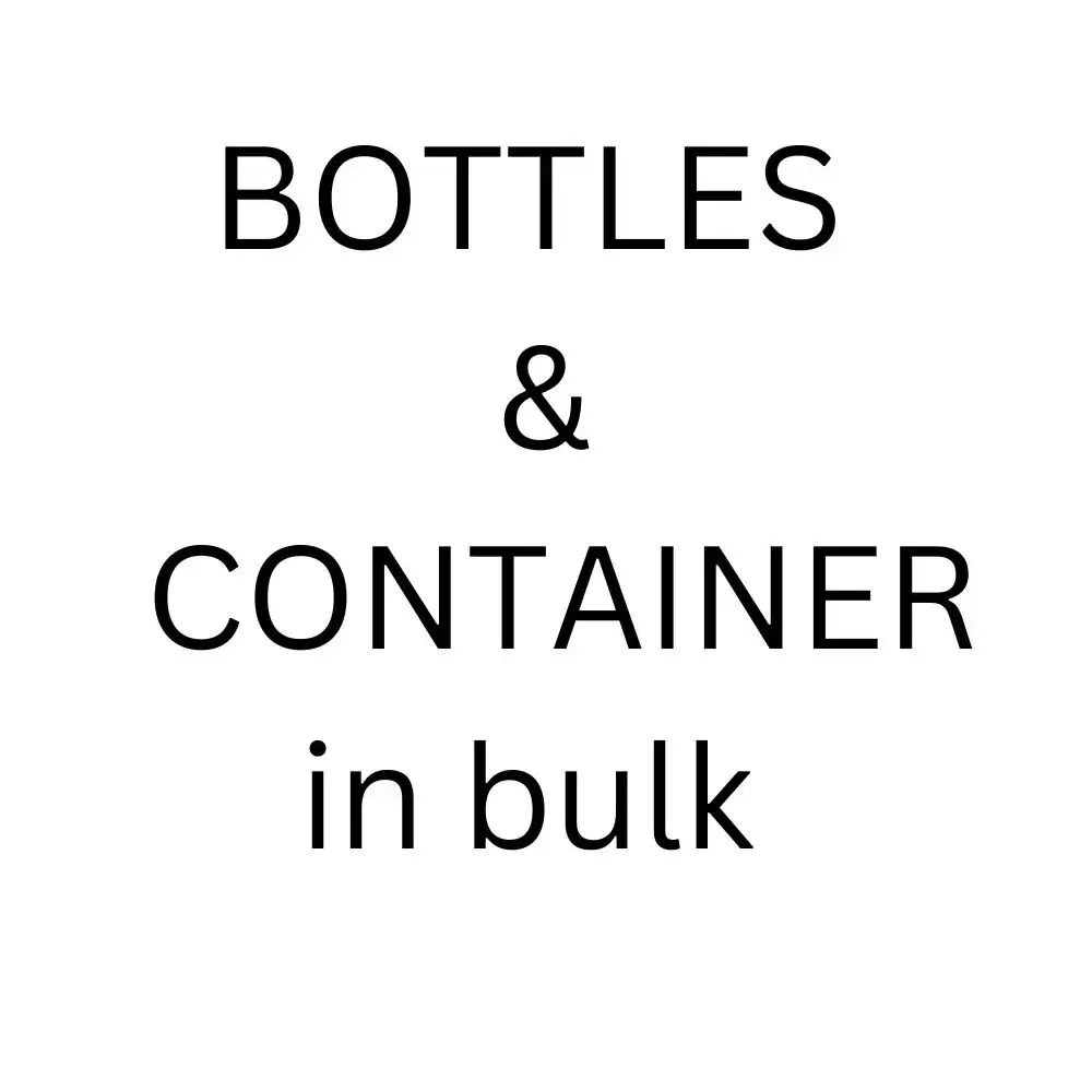 Empty bottle &conctainers