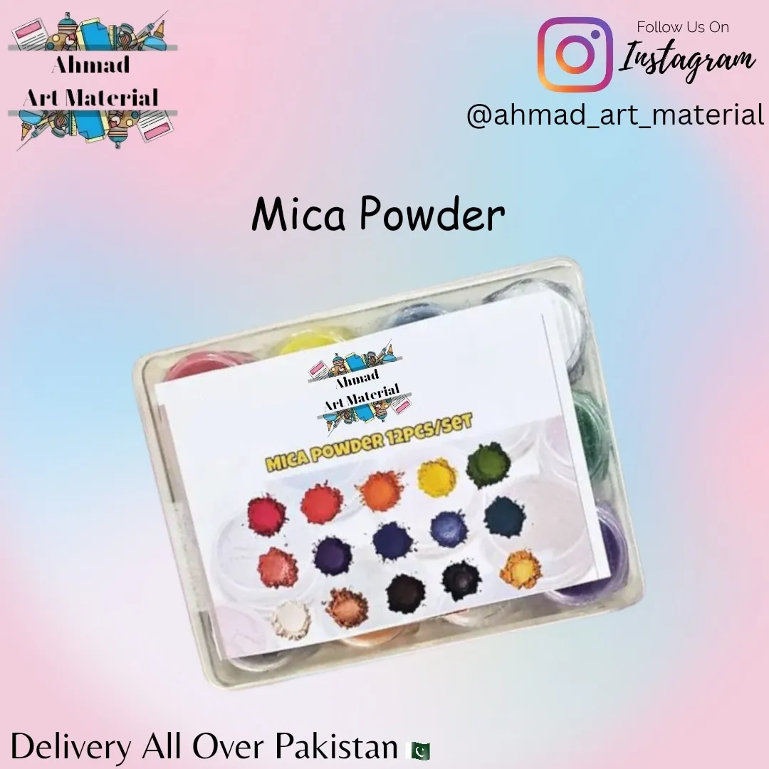 Mica Powder Set Of 12