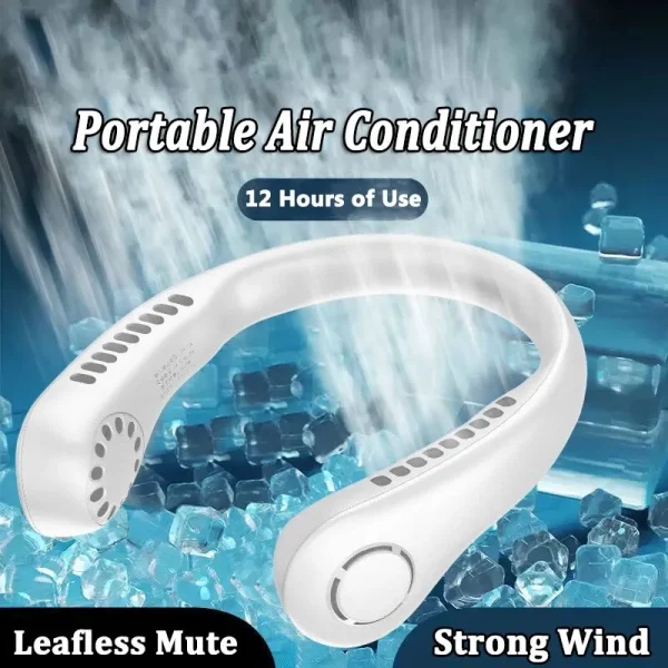 Arctic Air Hanging Neck Fan High Wind 3 Speed Adjustable Usb