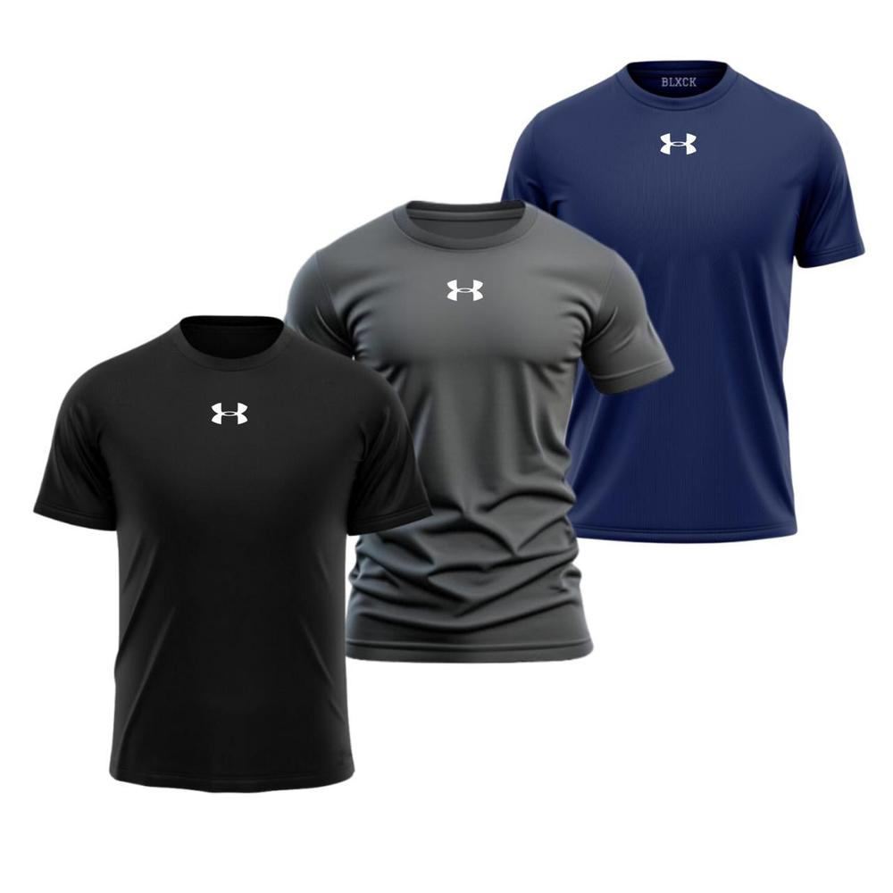 3 pcs T-Shirts of Under Armour DRY-FIT